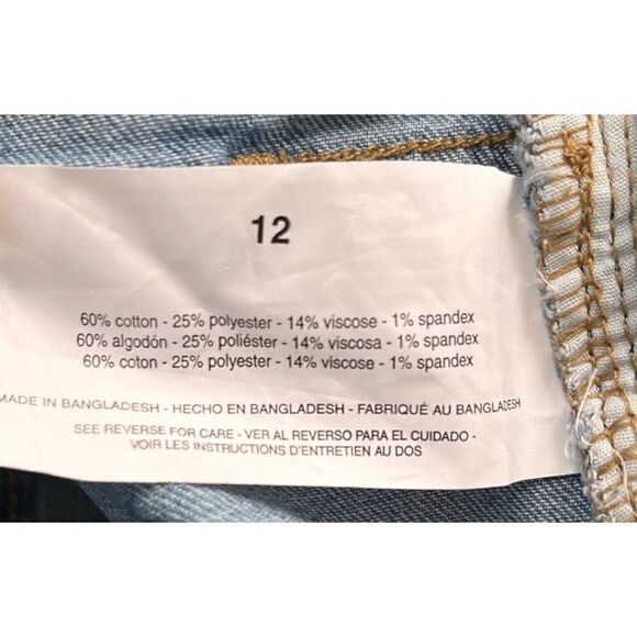 NWT NINE WEST Mid Rise Relaxed Fit Chrystie Capri Stretch Denim in Canyon, 12 - Picture 9 of 16